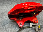 2020-2024 TESLA MODEL Y FRONT RIGHT BREMBO BRAKE CALIPER RED OEM, 1188642-00-B