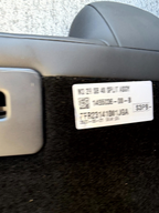 ♦️2017-2023 TESLA MODEL 3 REAR RIGHT UPPER SEAT CUSHION LEATHER OEM, 1455036-00