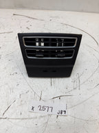 2016 - 2020 TESLA MODEL X CENTER CONSOLE BACK TRIM COVER PANEL & AIR VENT OEM