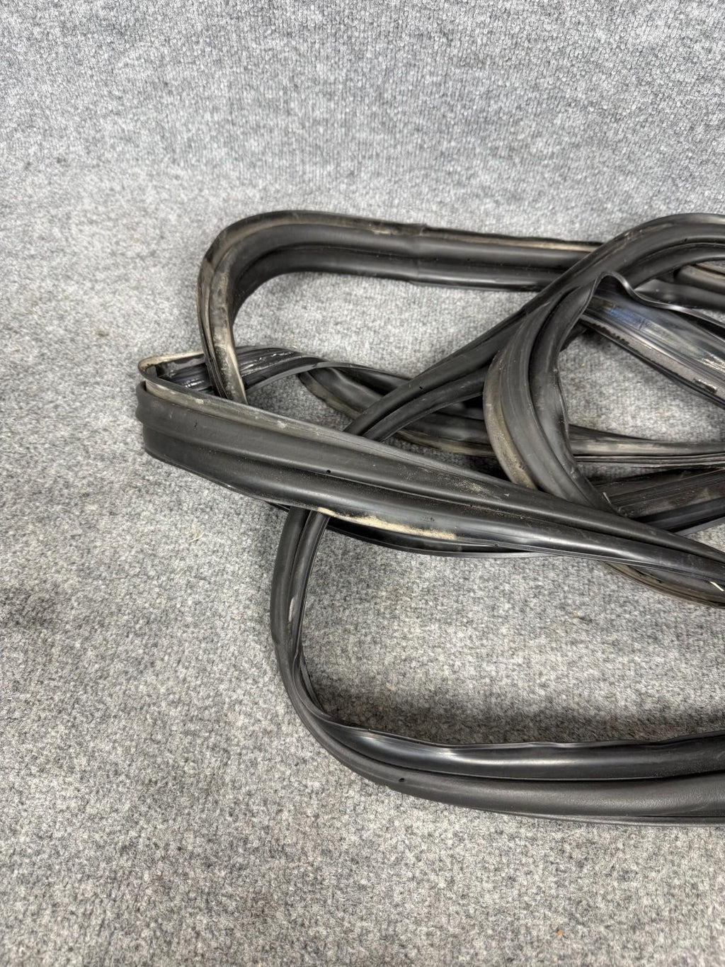 16-24 Tesla Model X Rear Left Driver Side Door Body Weatherstrip Rubber Seal OEM