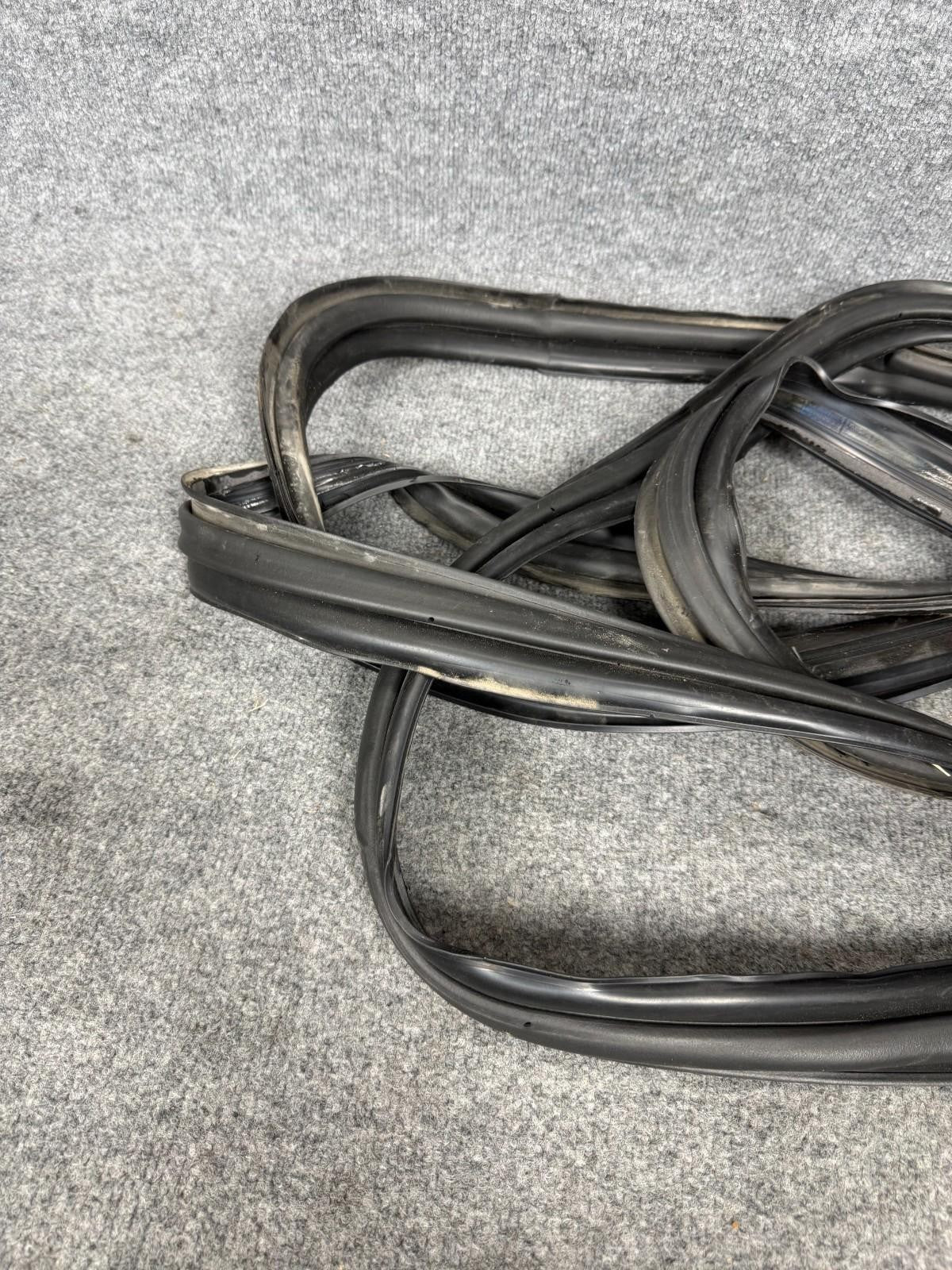 16-24 Tesla Model X Rear Left Driver Side Door Body Weatherstrip Rubber Seal OEM