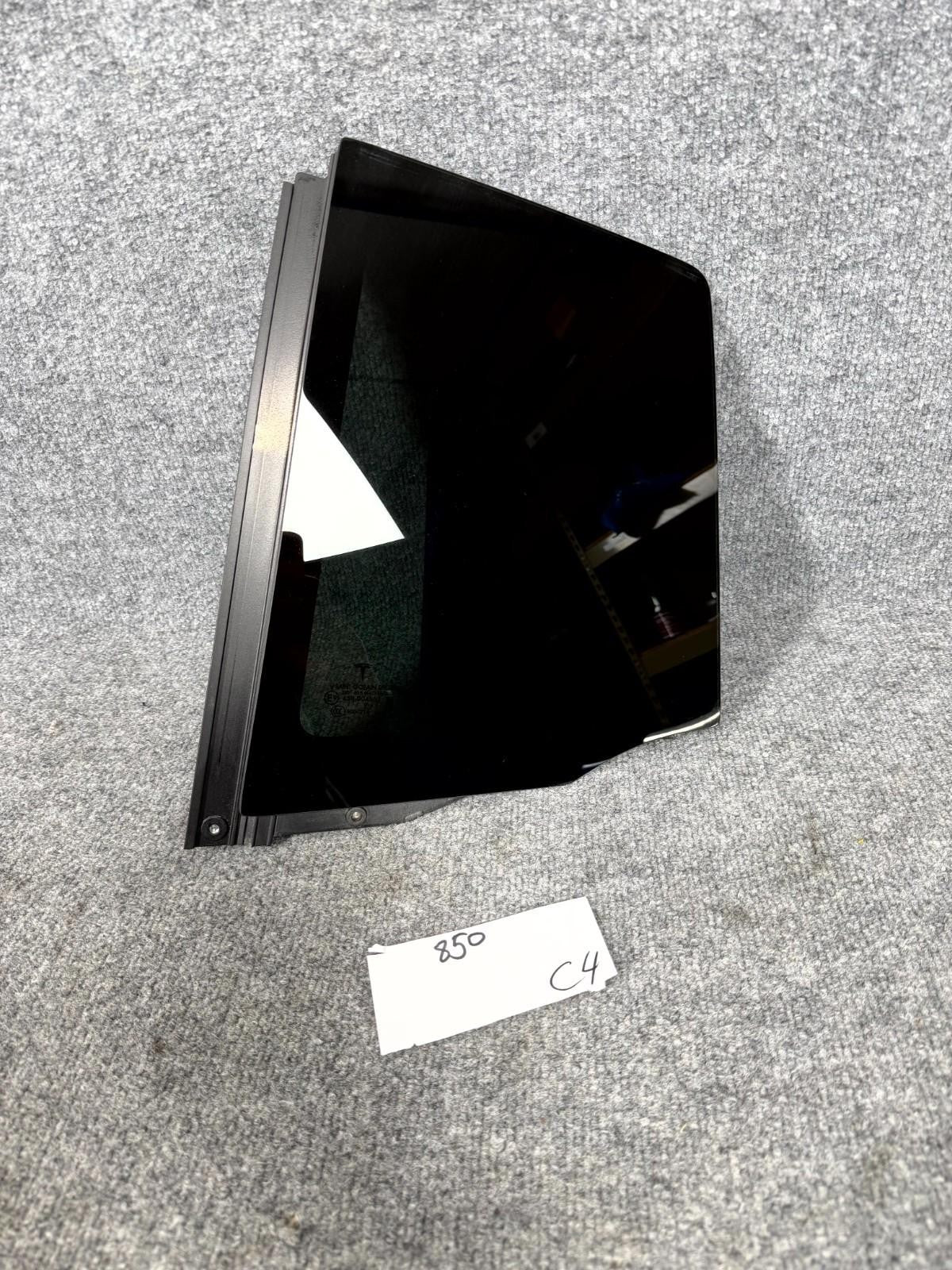 2016-2020 Tesla Model X Rear Left Side Quarter Window Glass OEM, 43R-004553