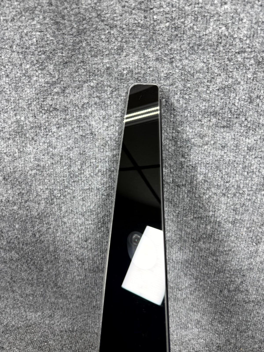 16-20 Tesla Model X Right B Pillar Applique Molding Trim w/ Camera OEM 109231198