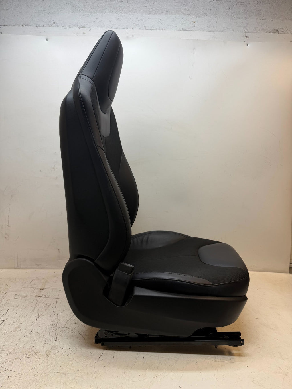 2016-2020 Tesla Model S Front Left Side Black Leather Seat OEM