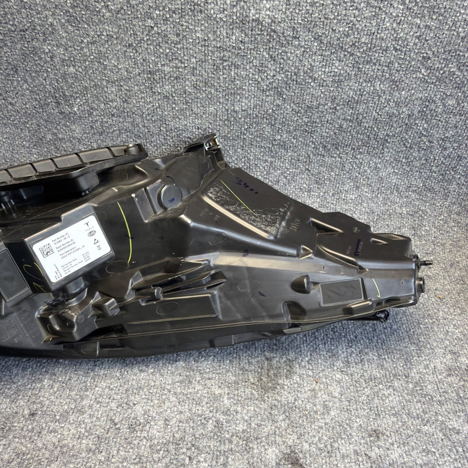 2021-2023 TESLA MODEL 3 HEADLIGHT LEFT DRIVER LED 1514952-00-D OEM