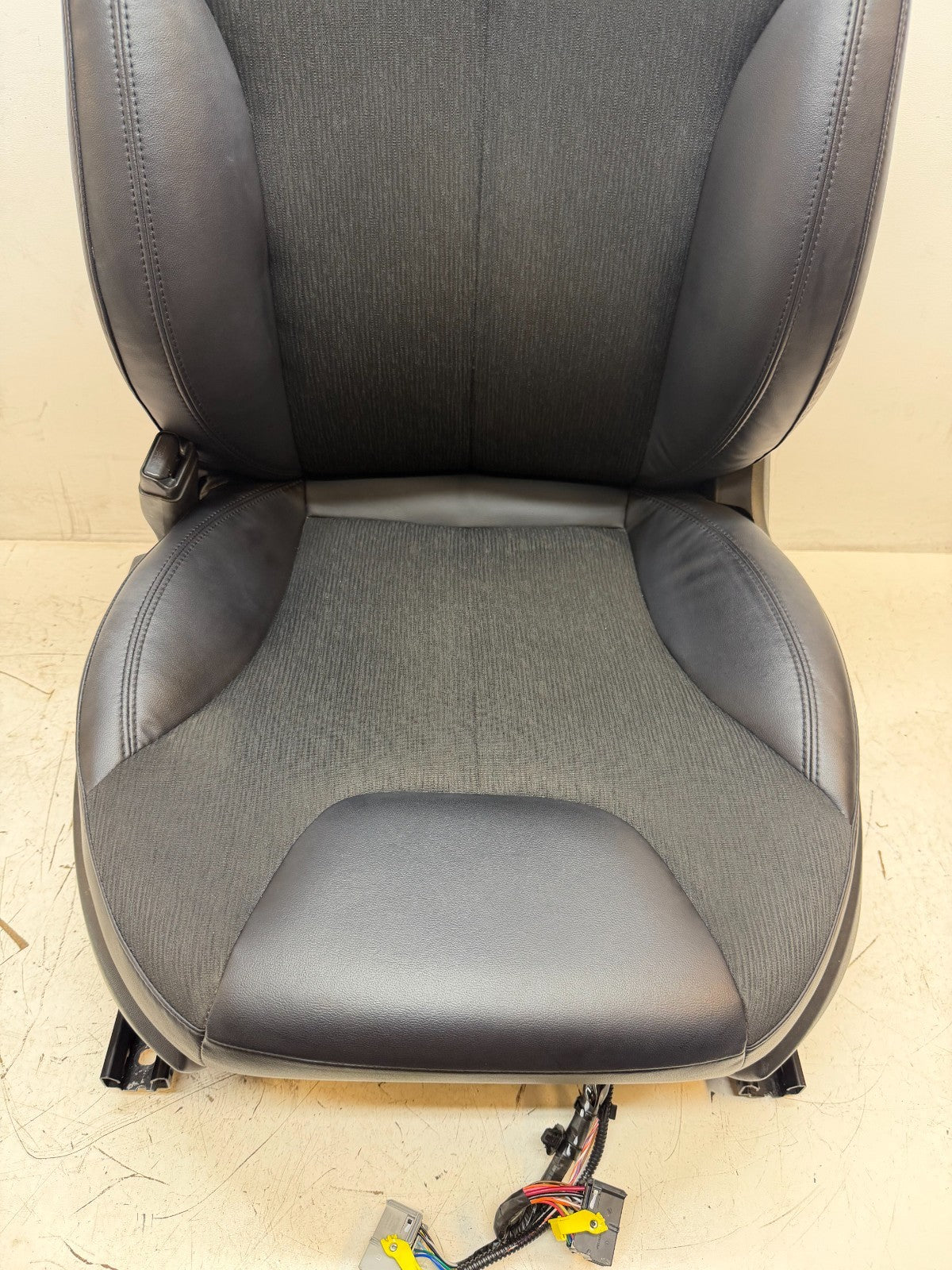 2016-2020 Tesla Model S Front Left Side Black Leather Seat OEM