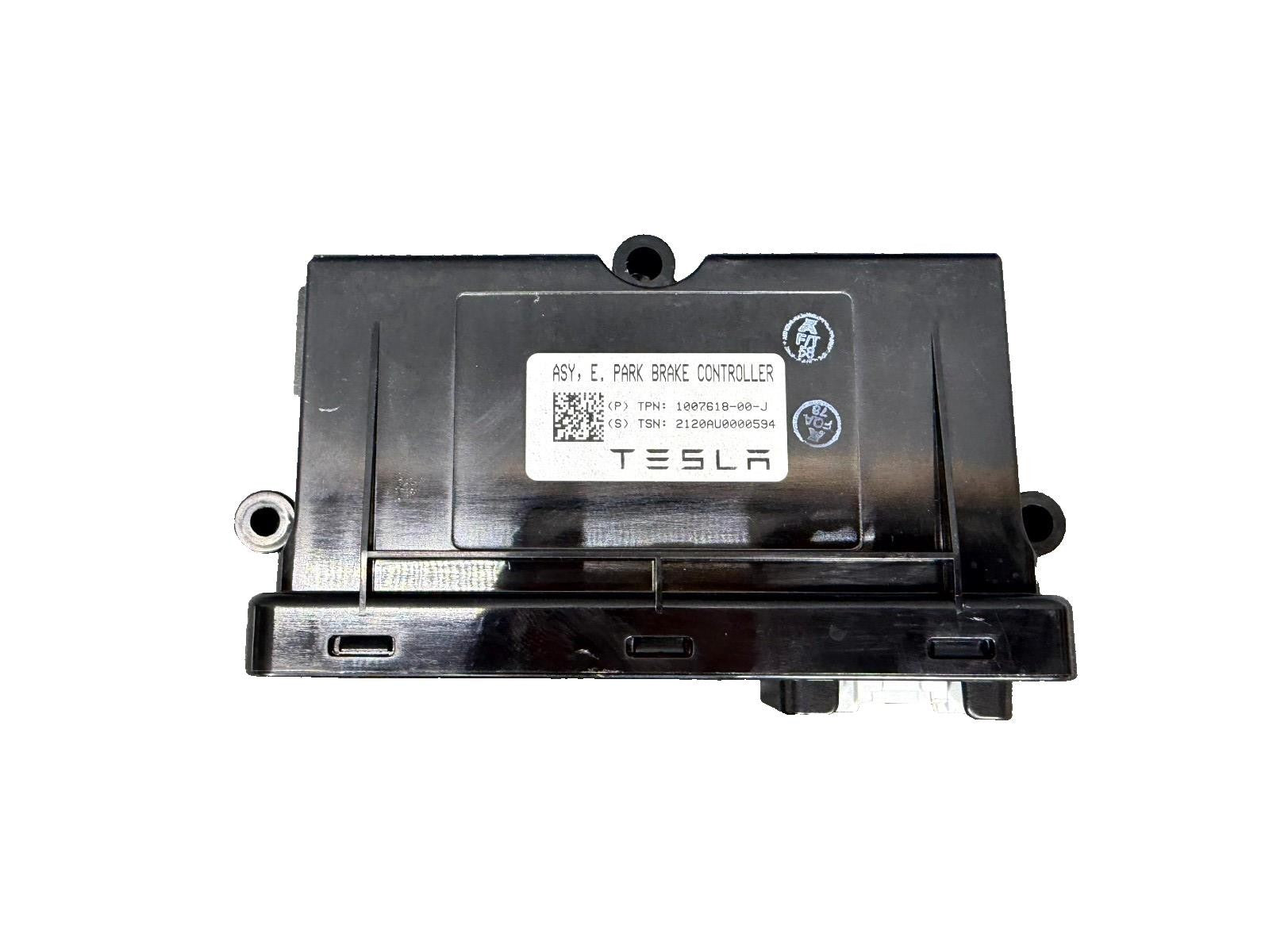 12-20 Tesla Model X S Parking Brake Computer Control Module OEM, 1007618-00-J