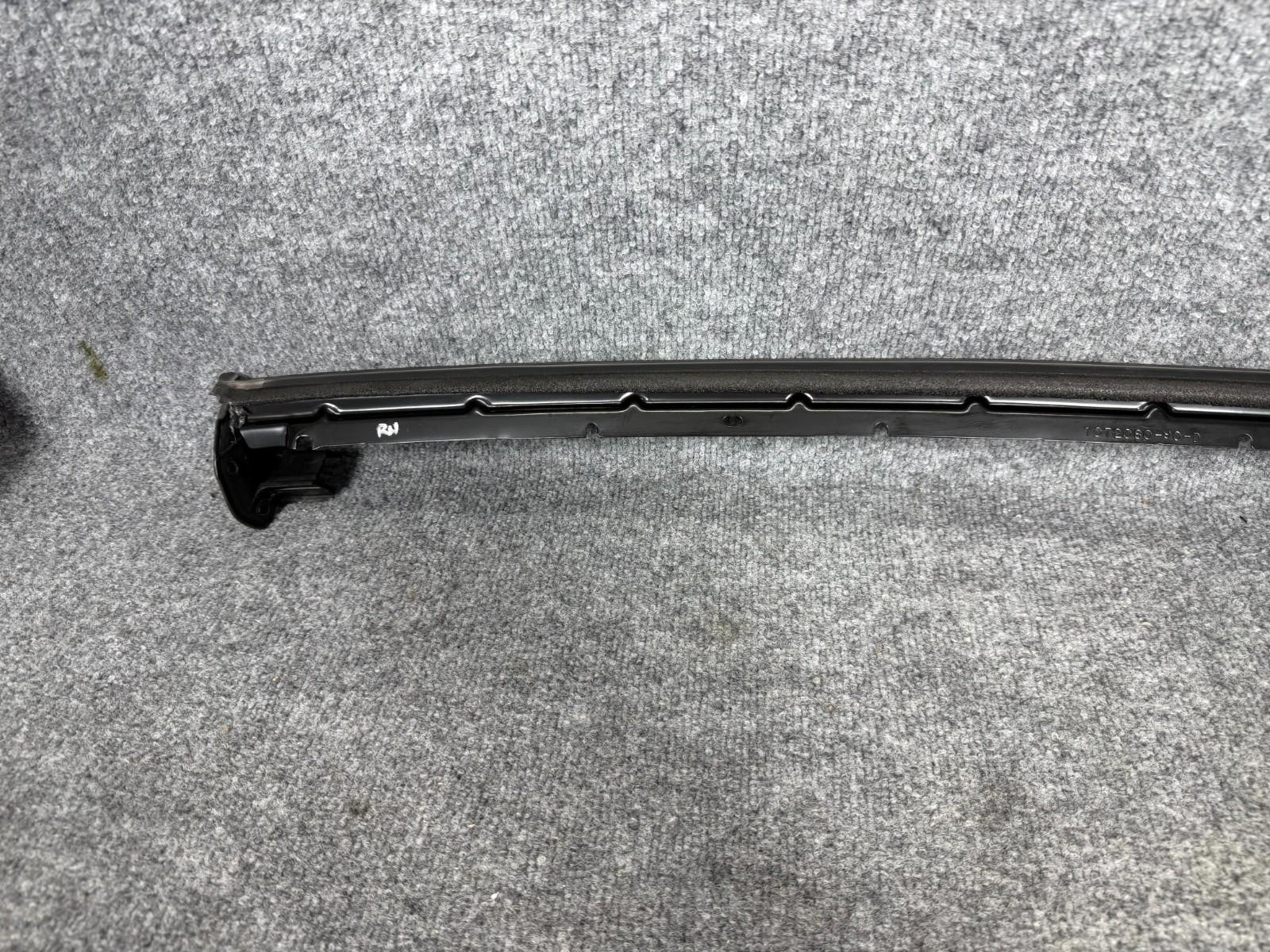 2016-2020 Tesla Model X Rear Right Falcon Door Rubber Seal OEM, 1072080-90-D