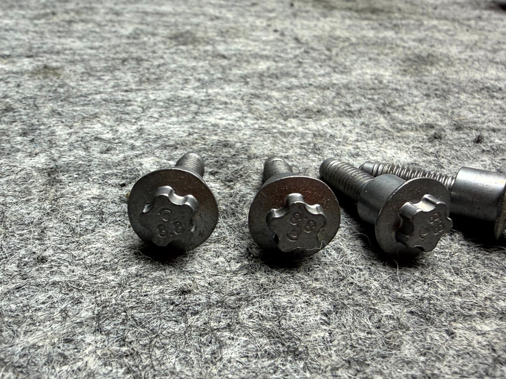 ♦️2017 - 2023 TESLA MODEL 3 EXTERNAL BATTERY BOLT NUT SET OF 4 OEM