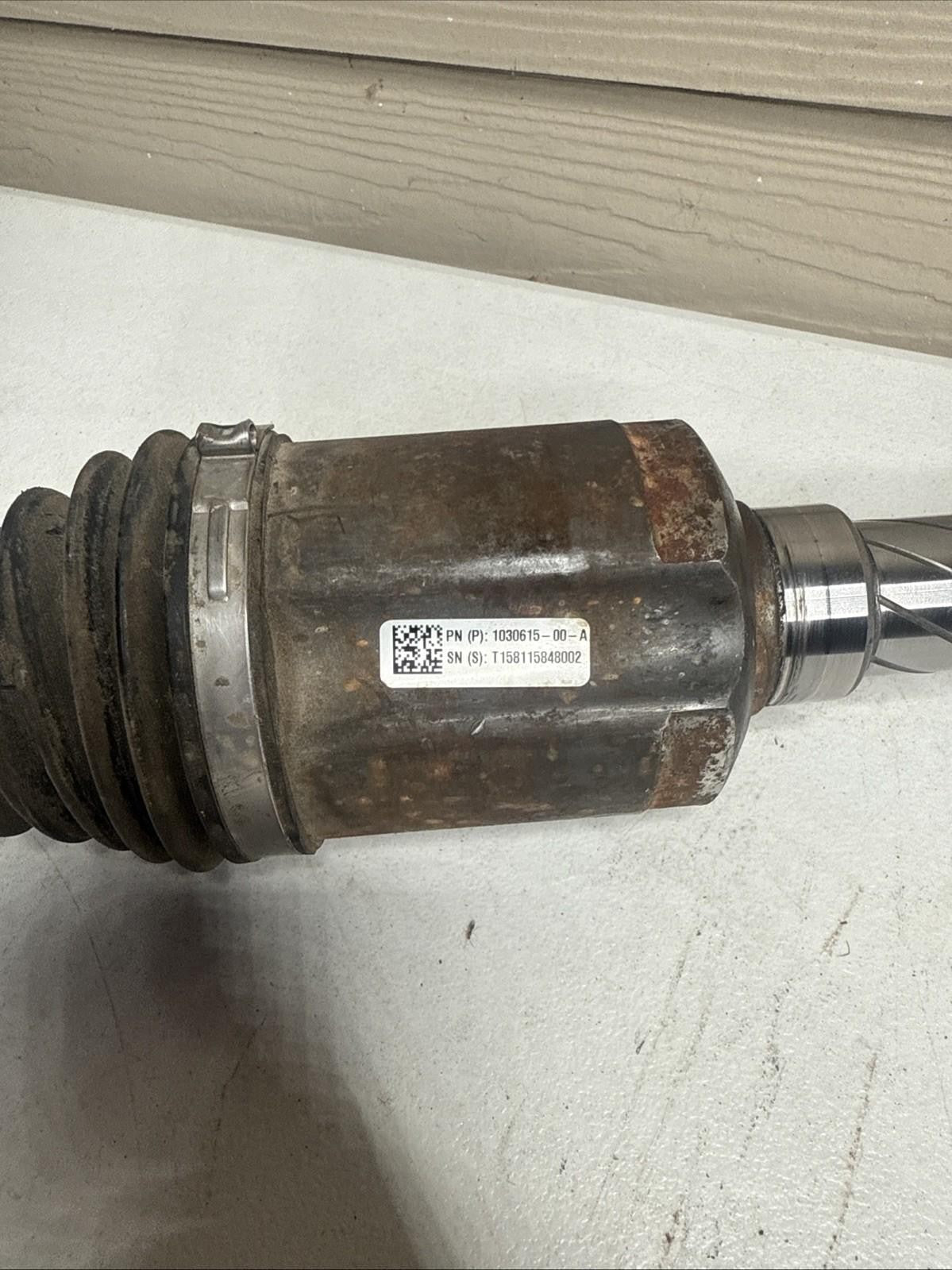 ♦️2012-2020 TESLA MODEL S FRONT LEFT SIDE AXLE SHAFT OEM, 1030615-00-A