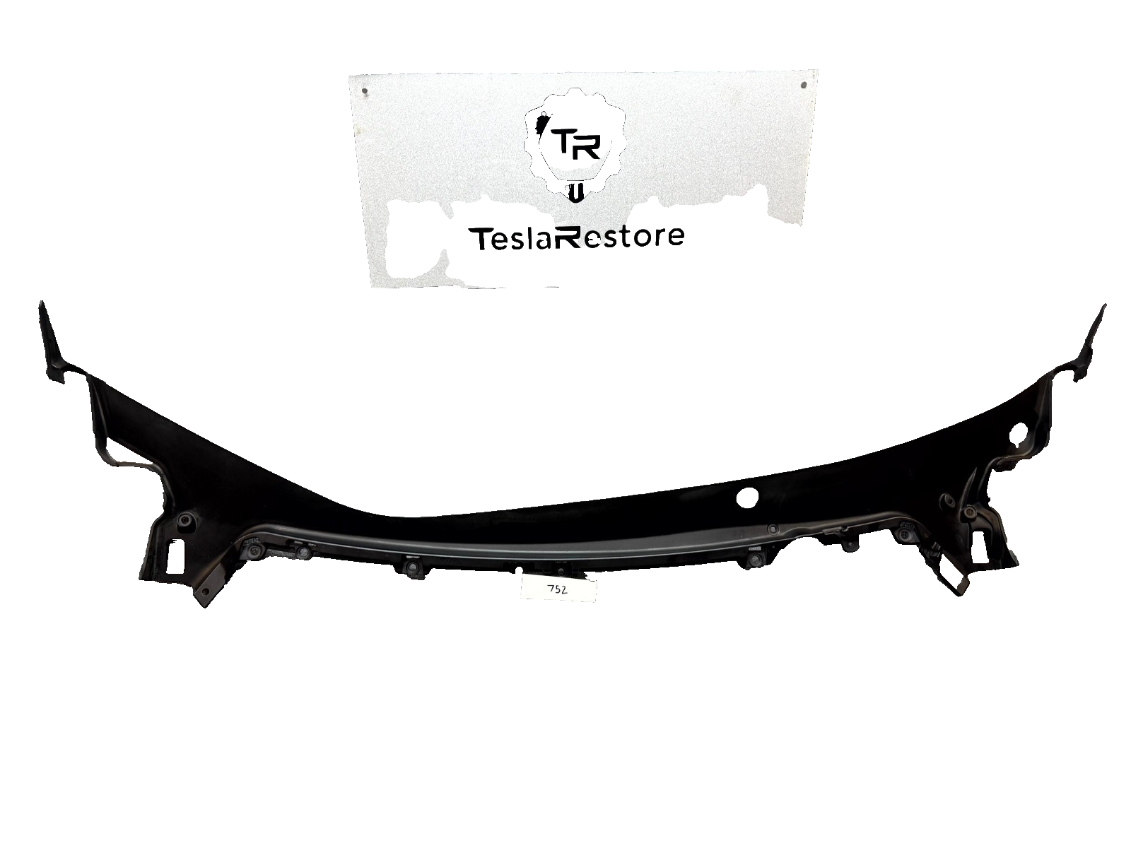 2017-2023 TESLA MODEL 3 FRONT WINDSHIELD WIPER COWL SCREEN PANEL OEM, 108169300G