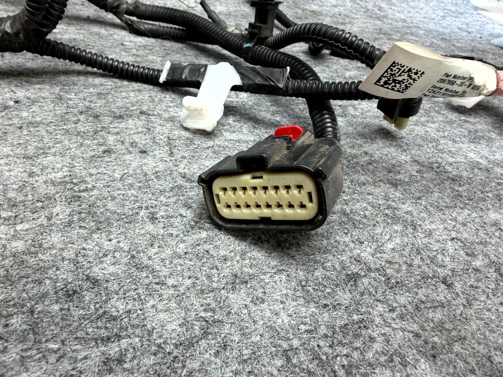 ♦️2017 - 2023 TESLA MODEL 3 FRONT BUMPER WIRE WIRING HARNESS OEM, 2067958-00-B