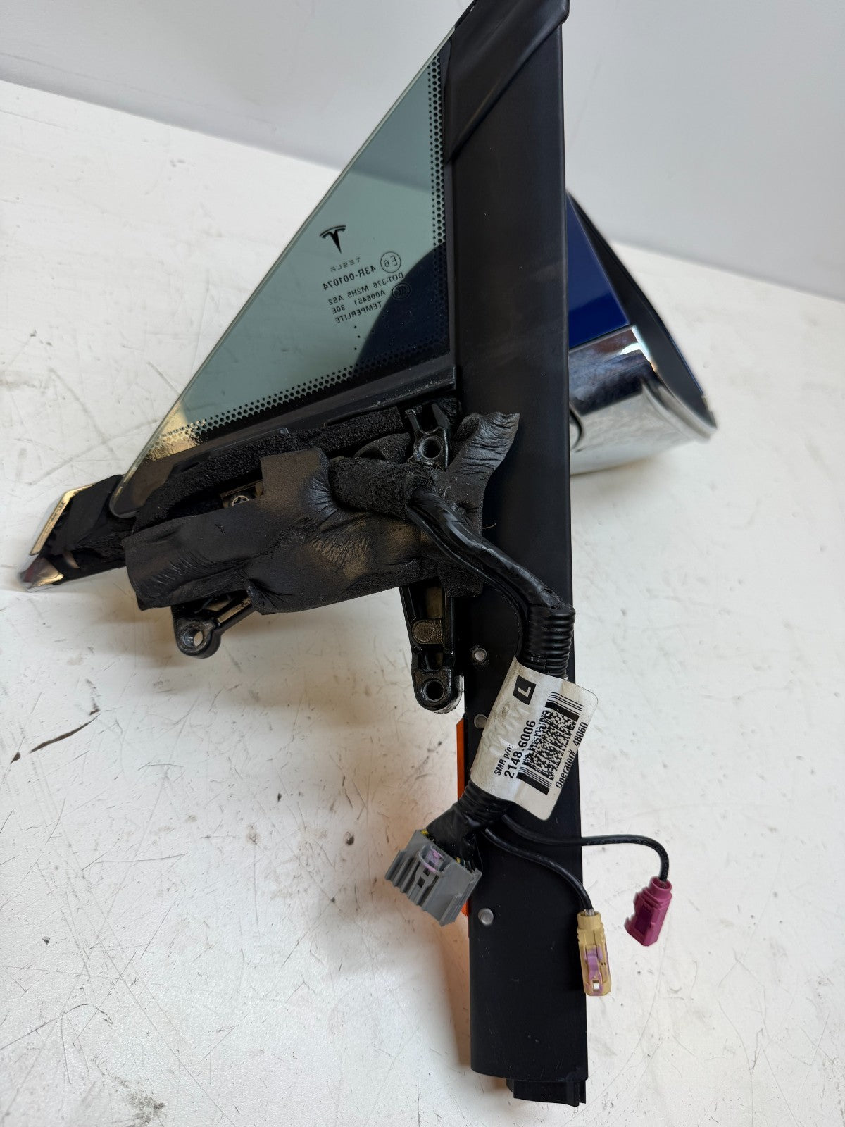 2016-2020 Tesla Model S Front Right Exterior Rear View Door Mirror