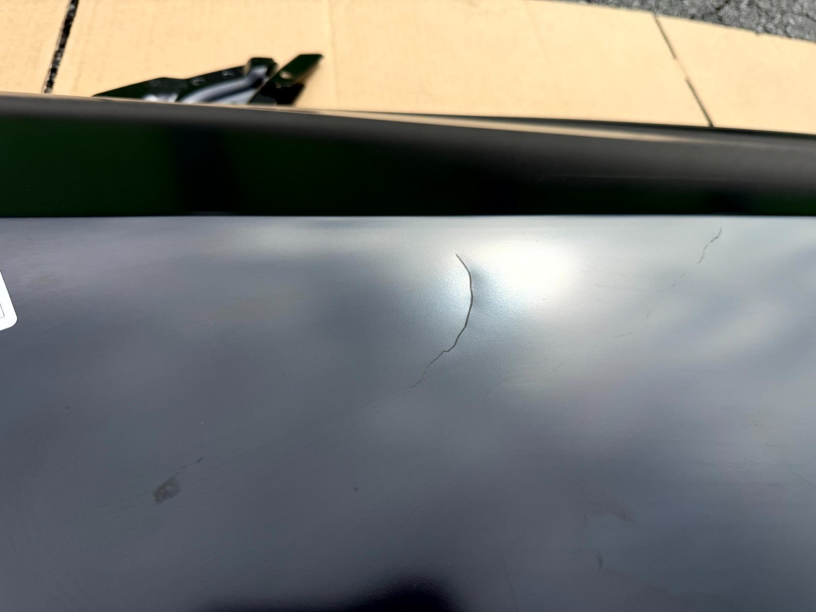 2017 - 2023 TESLA MODEL 3 FRONT LEFT DRIVER SIDE DOOR SHELL OEM, 1081421-E0-C