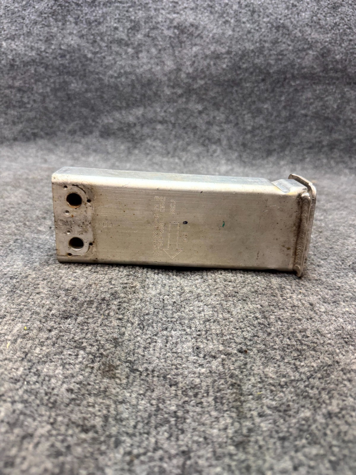 2017–2023 TESLA MODEL 3 FRONT LEFT/RIGHT REINFORCEMENT CRASH CAN OEM, 110919300C