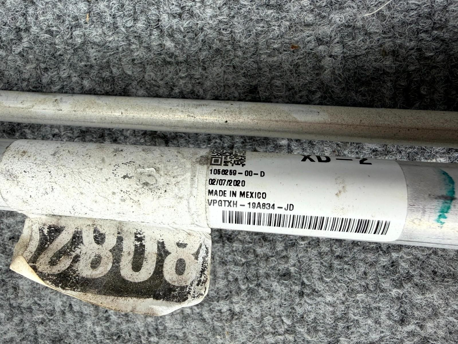 2016 - 2020 Tesla Model X A/C Hose Line Liquid Suction Pipe OEM, 1056259-00-D