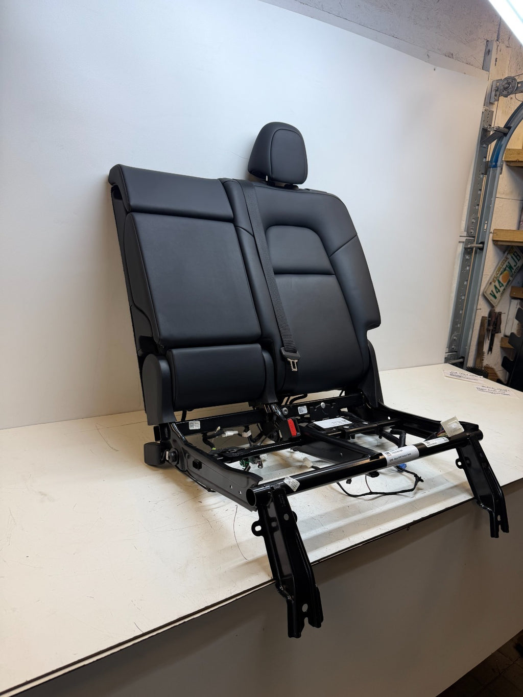 2017-2023 TESLA MODEL Y REAR LEFT SIDE UPPER SEAT CUSHION BACKREST W/ FRAME