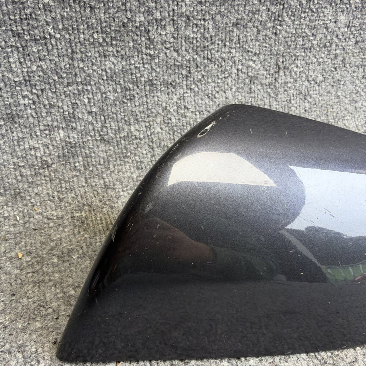 17-23 Tesla Model 3 Exterior Door Mirror Skull Cap Cover Left OEM 1092290-00-D