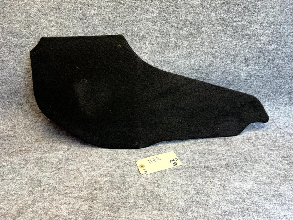♦️17-23 TESLA MODEL 3 CENTER CONSOLE RIGHT CARPET COVER TRIM OEM, 1561492-00-B