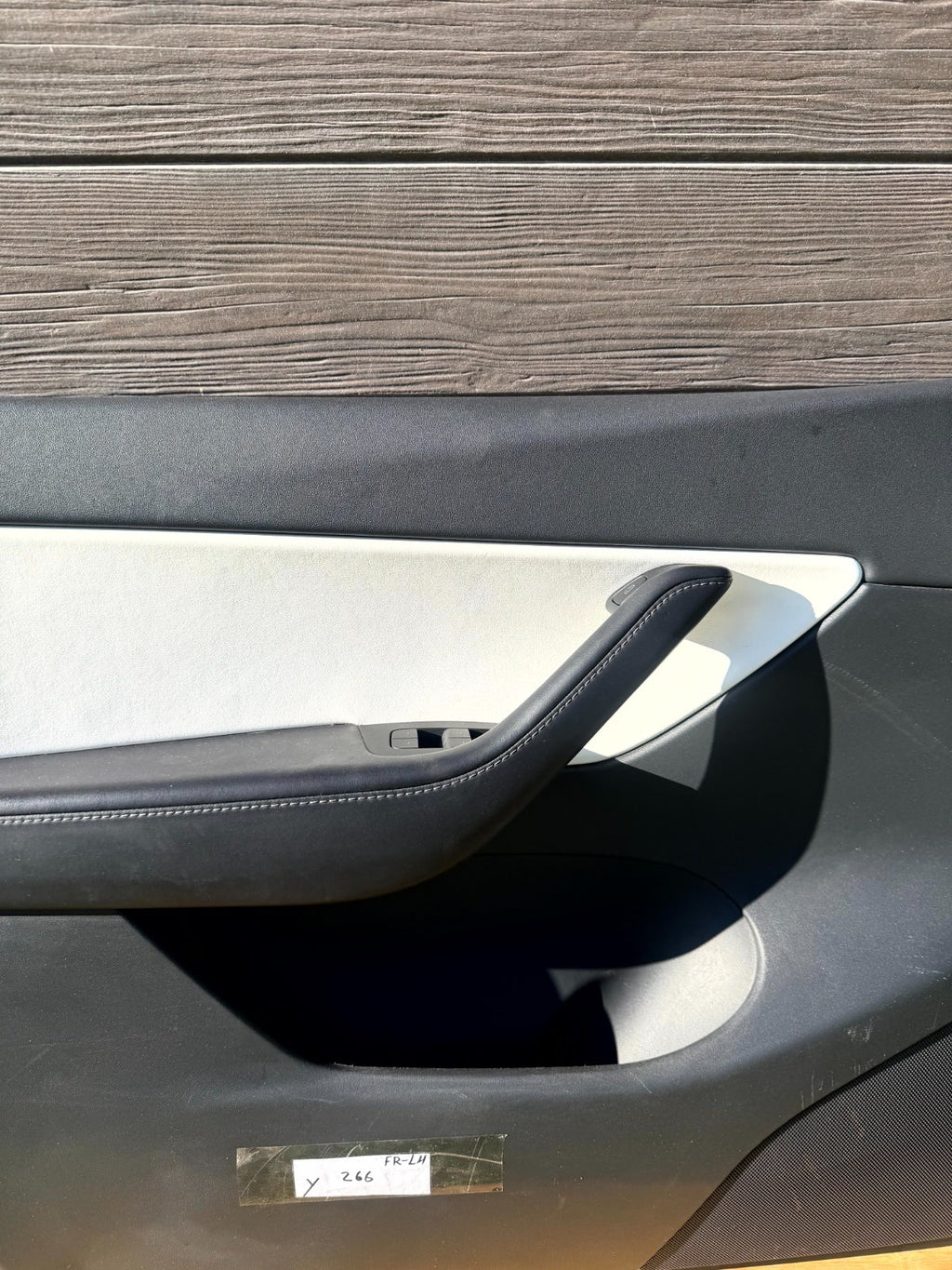 2020 - 2024 TESLA MODEL Y FRONT LEFT SIDE DOOR PANEL CARD OEM, 1497294-91-B