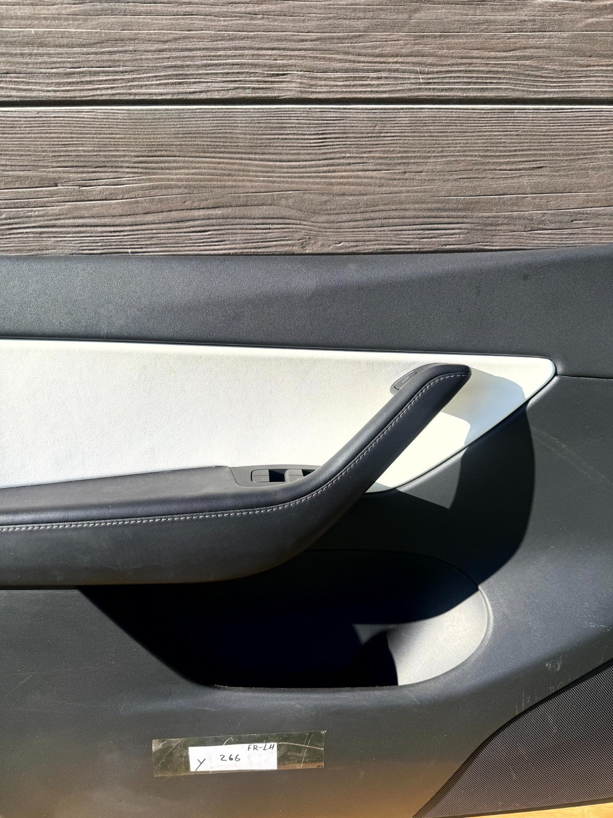 2020 - 2024 TESLA MODEL Y FRONT LEFT SIDE DOOR PANEL CARD OEM, 1497294-91-B