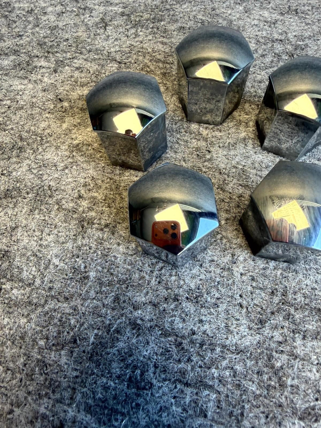 ♦️2017-2023 TESLA MODEL 3 WHEEL RIM LUG NUT BOLT CAP COVER SET OF 5 OEM