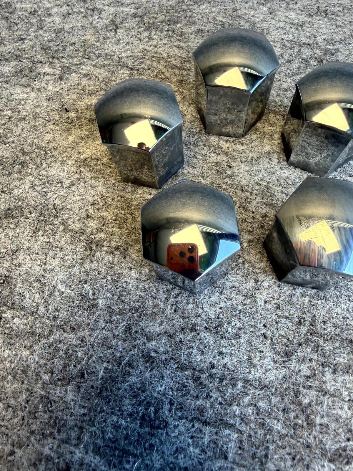 ♦️2017-2023 TESLA MODEL 3 WHEEL RIM LUG NUT BOLT CAP COVER SET OF 5 OEM