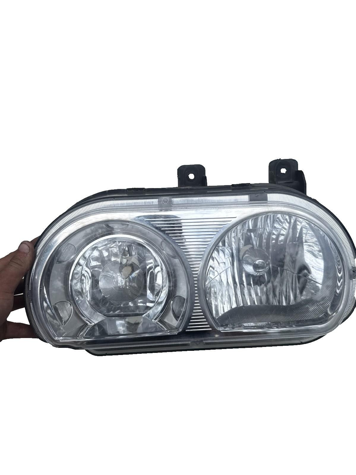 ♦️08-14 DODGE CHALLENGER LEFT SIDE HEADLIGHT HEADLAMP HALOGEN OEM, 05028777AA