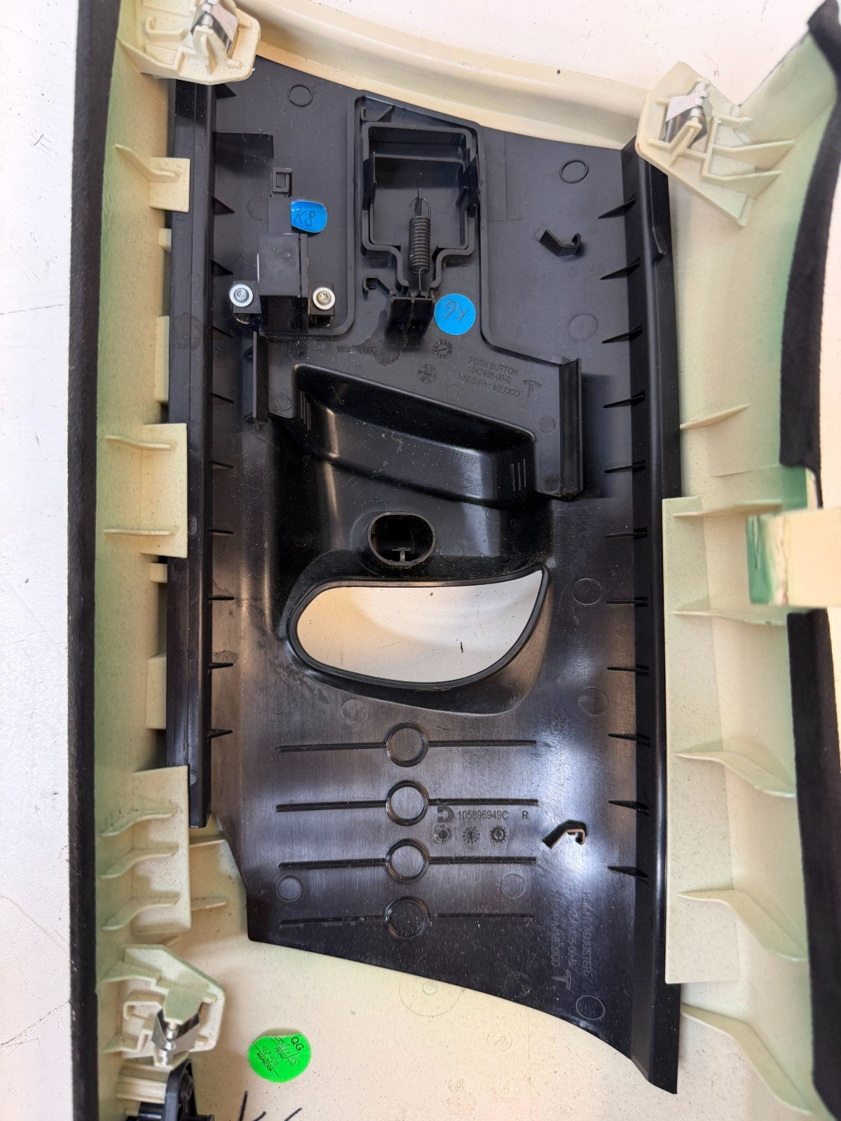 2015-2021 Tesla Model X Upper Right B-Pillar Trim Cover OEM 1035954-04-D