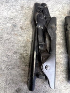 ♦️12-20 TESLA MODEL S FRONT LEFT & RIGHT SIDE DOOR HINGE SET OEM, 1029285-00-C