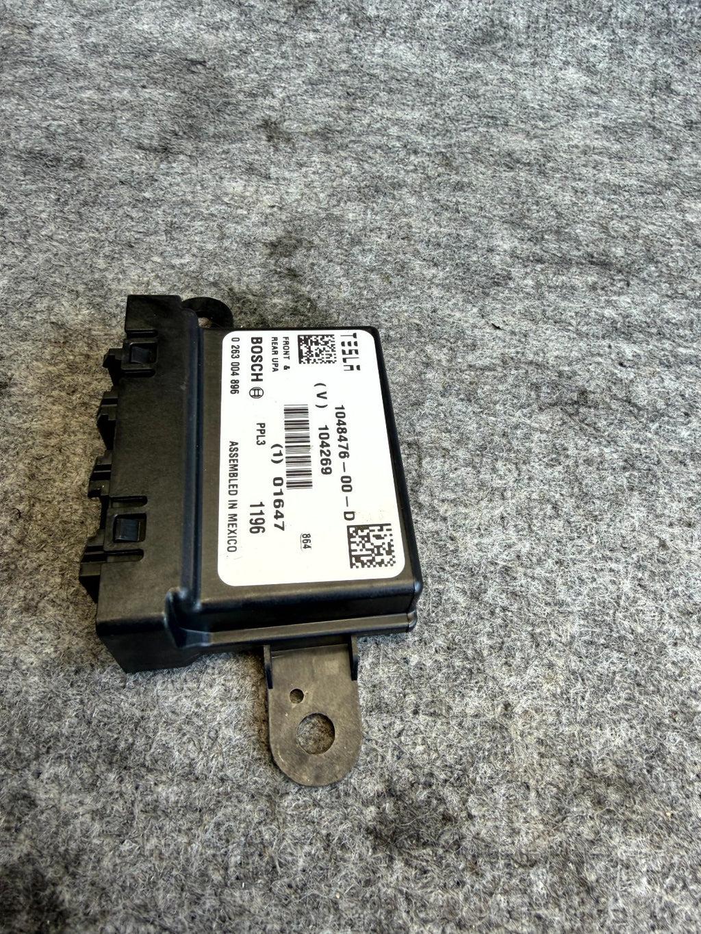 ♦️12 - 20 TESLA MODEL S PARK ASSIST PARKING AID CONTROL MODULE OEM, 1048476-00-D