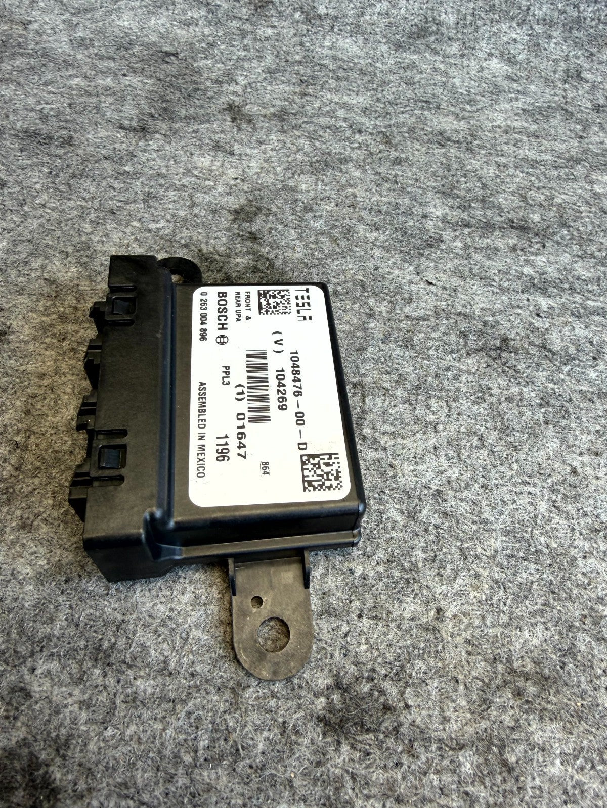 ♦️12 - 20 TESLA MODEL S PARK ASSIST PARKING AID CONTROL MODULE OEM, 1048476-00-D