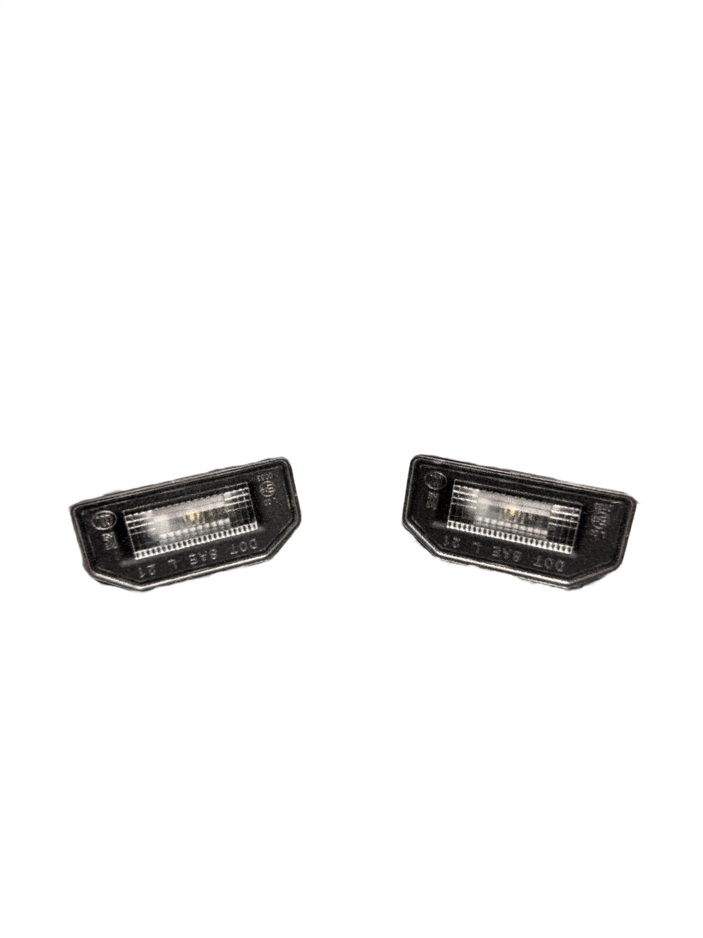 2020-2024 TESLA MODEL Y REAR LEFT&RIGHT SIDE LICENSE PLATE LIGHT LAMP SET