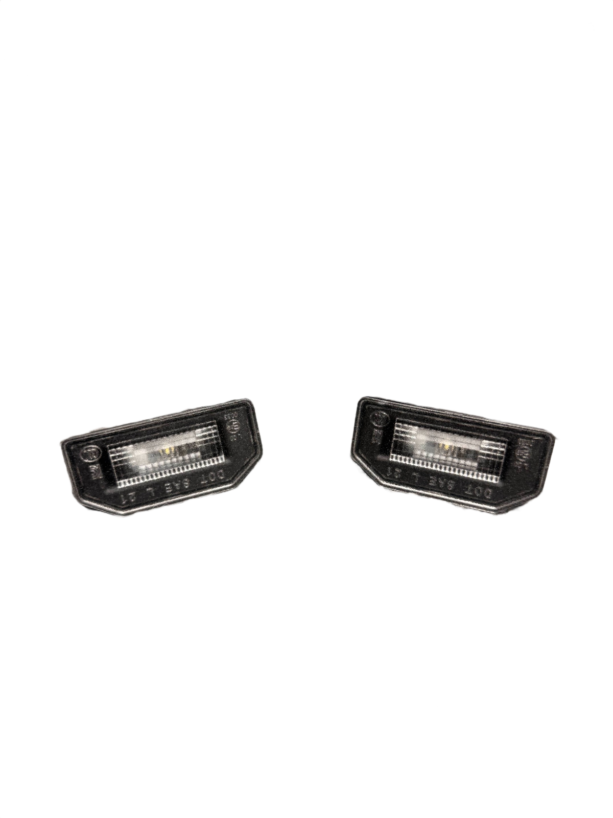 2020-2024 TESLA MODEL Y REAR LEFT&RIGHT SIDE LICENSE PLATE LIGHT LAMP SET