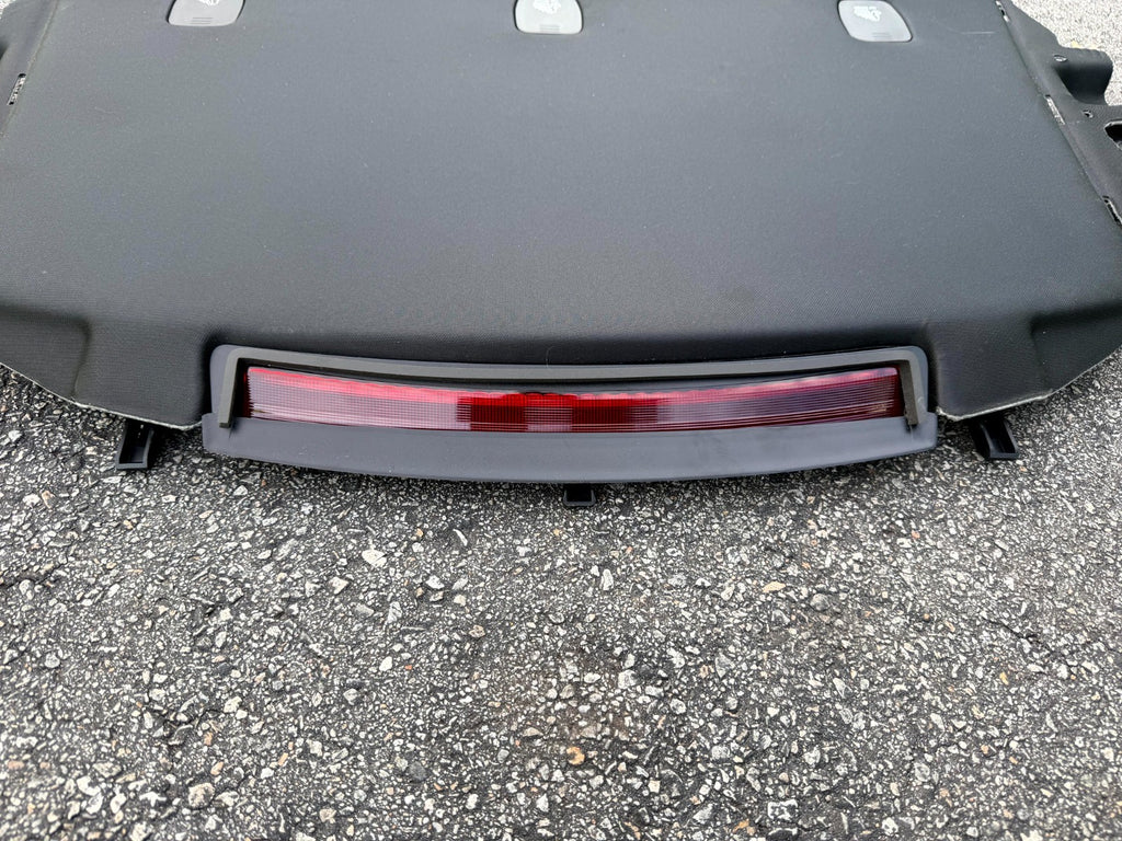 ♦️17-23 TESLA MODEL 3 REAR DECK SHELF PACKAGE TRAY TRIM COVER OEM, 1128021-00-J