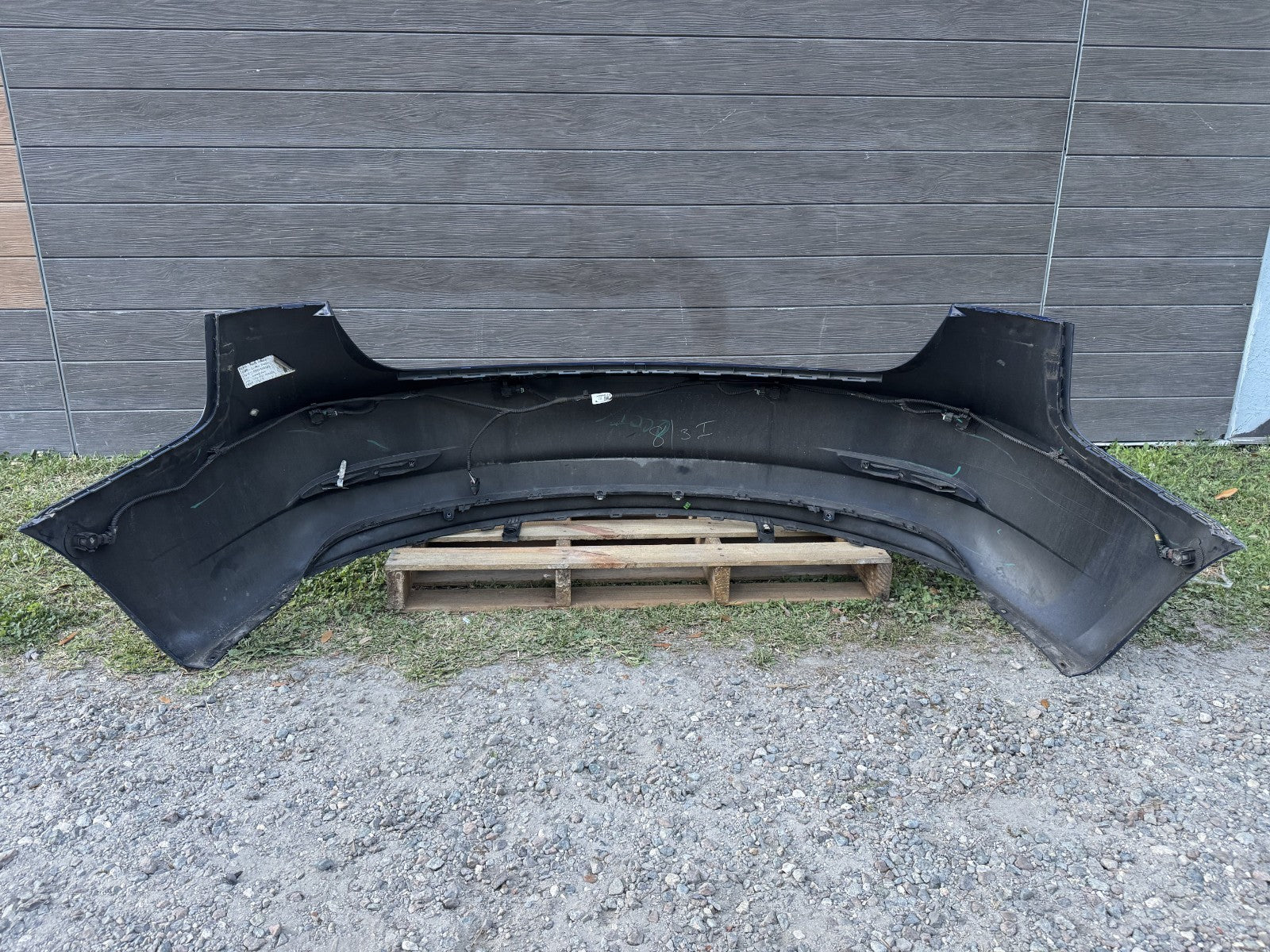 2017 - 2024 TESLA MODEL 3 Y REAR BUMPER COVER BLUE ASSEMBLY OEM