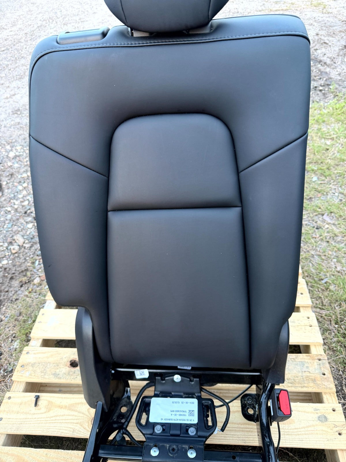 2020-2023 TESLA MODEL Y REAR RIGHT UPPER SEAT CUSHION W/ FRAME OEM, 1494901-00-E