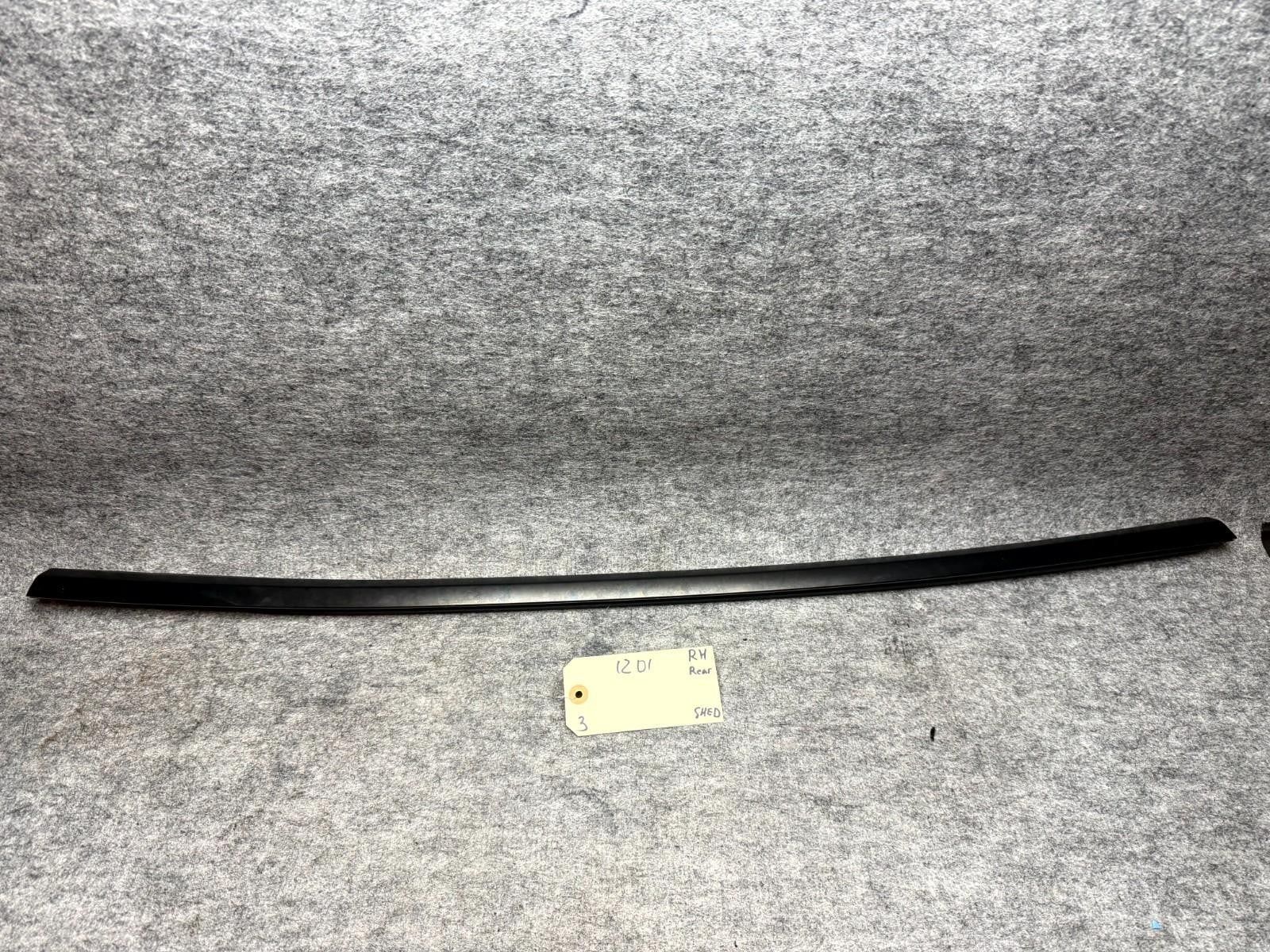 ♦️2017-2023 TESLA MODEL 3 REAR RIGHT WINDOW WEATHERSTRIP TRIM OEM, 1080746-00-D