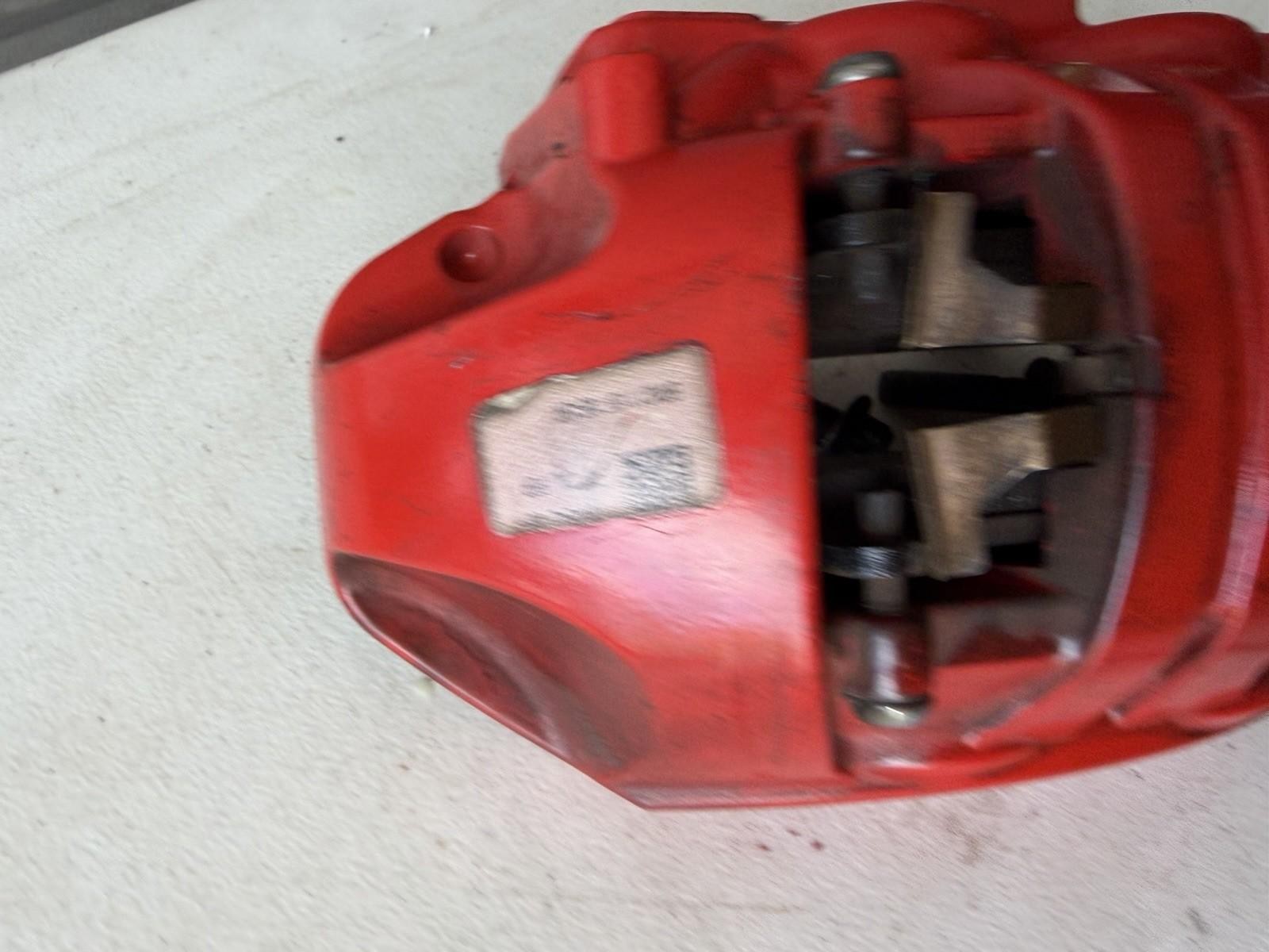 ♦️2017-2023 TESLA MODEL 3 FRONT RIGHT SIDE BRAKE CALLIPER RED OEM, 1044642-00-F