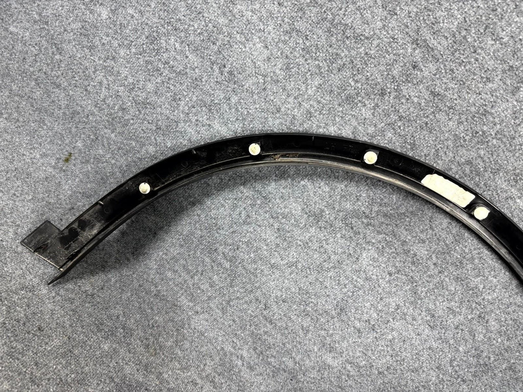 16-21 Tesla Model X Front Left Wheel Arch Trim Panel Molding OEM, 1075636-00-A