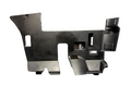 ♦️12-20 TESLA MODEL S FRONT LEFT FOOT WELL AIR DUCT TRIM COVER OEM, 6007446-00-H