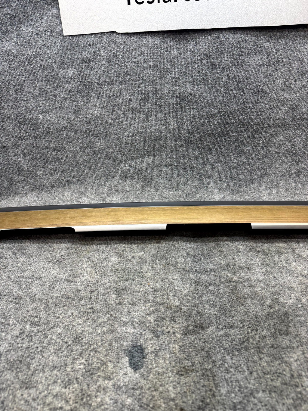 2020–2024 TESLA MODEL Y DASHBOARD INSTRUMENT PANEL TRIM BEZEL OEM, 1619569-00-A