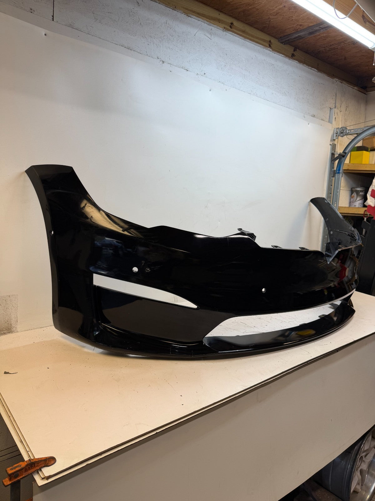 2021 2022 2023 Tesla Model S Front Bumper Cover OEM 1564687-00-C