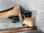 ♦️16-20 Tesla Model X Front Rear Left Right Dashboard Trim Wood OEM 1035826-11-A