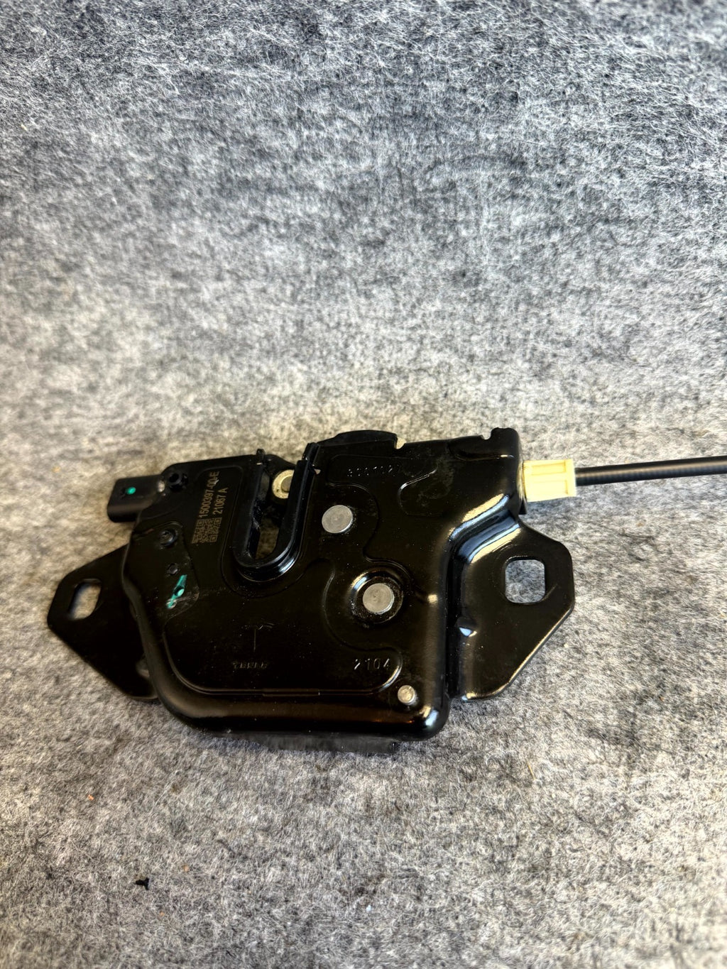 ♦️17-23 TESLA MODEL 3 FRONT HOOD LOCK LATCH ACTUATOR ASSEMBLY OEM, 1500397-00-E