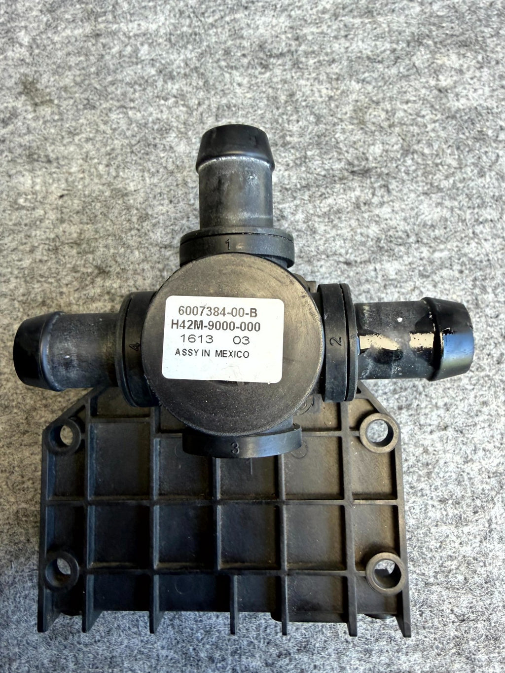 ♦️2012 - 2020 TESLA MODEL S 3 WAY COOLANT VALVE ACTUATOR OEM, 6007384-00-B