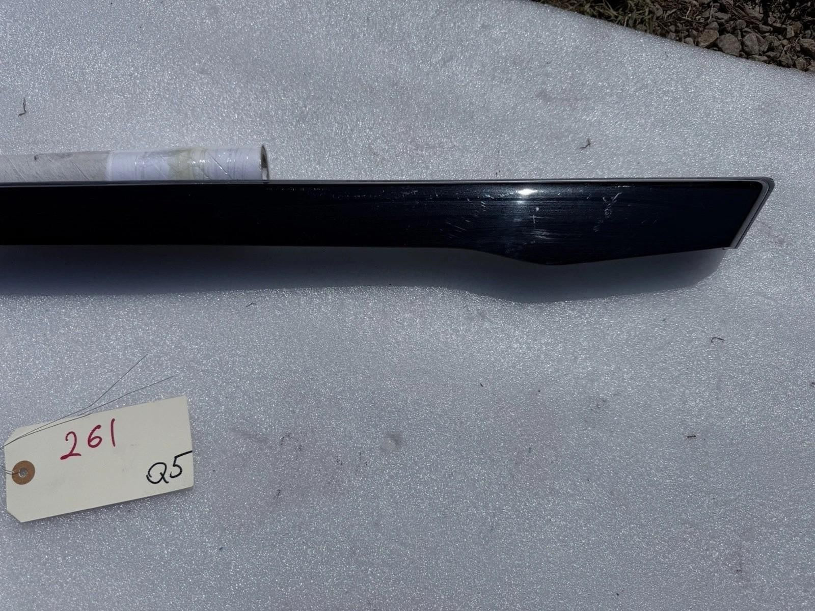 ♦️16-20 TESLA MODEL X REAR LEFT DOOR TRIM MOLDING ASH COVER OEM, 1035826-22-B