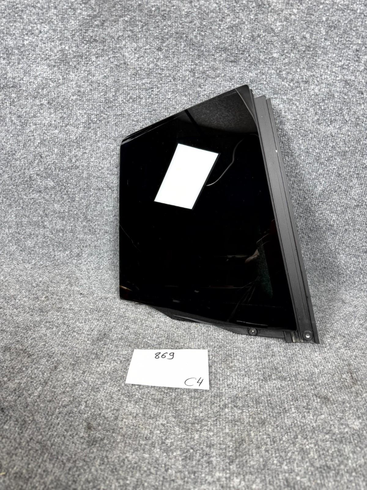 2016-2020 Tesla Model X Rear Right Side Quarter Window Glass OEM, 43R-004553