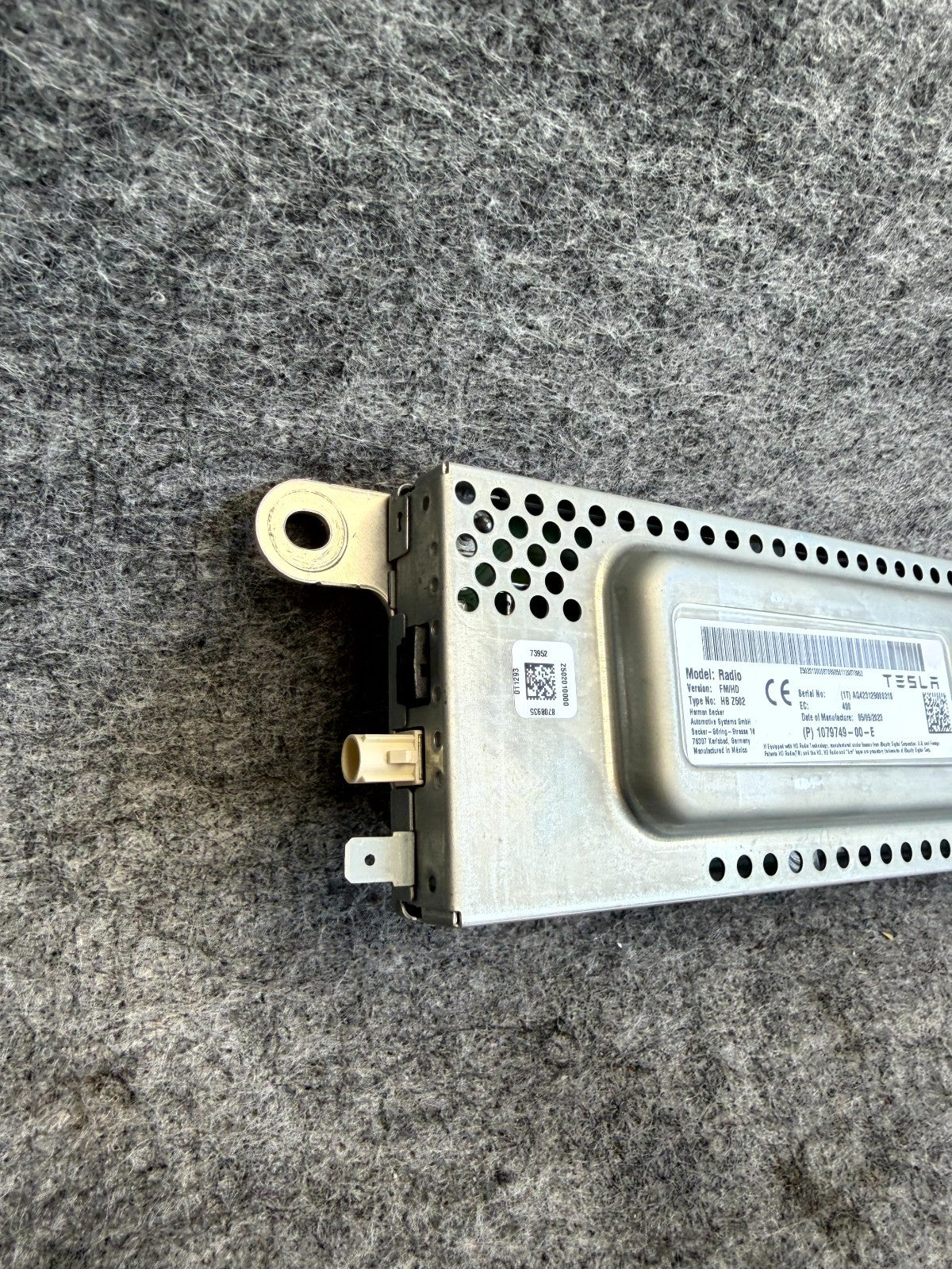 ♦️2017-2023 TESLA MODEL 3 RADIO RECEIVER CONTROL COMPUTER MODULE OEM, 107974900E