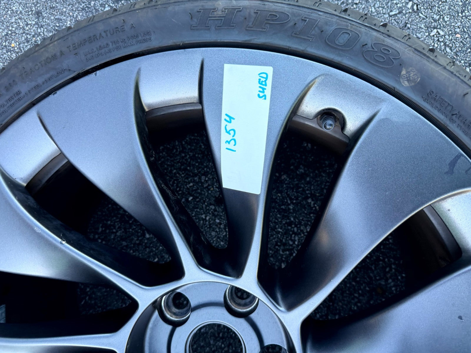 ♦️2017–2023 TESLA MODEL 3 ALUMINUM REPLACEMENT WHEEL OEM, 1044224 00 B